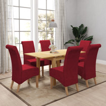 Red kitchen shop table set